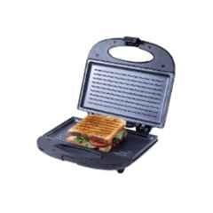Wonderchef Prato Plus 800W Aluminium Black Griller Sandwich Maker with 1 Year Warranty, 63154445