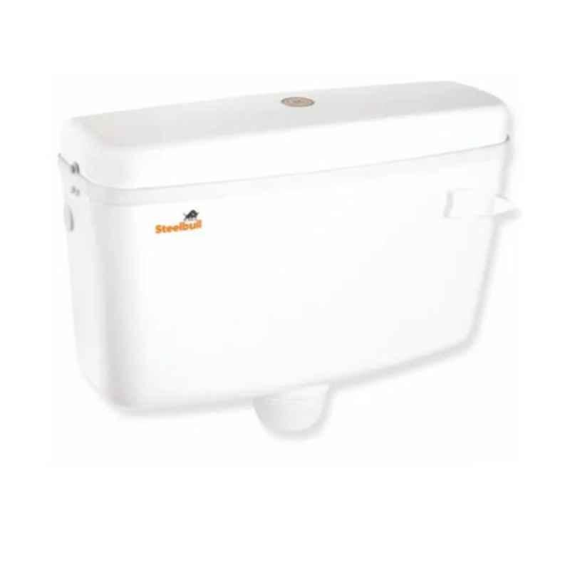 Steelbull 9L PVC Single Flush Cistern, SPIDER