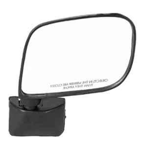 RMC ABS & Glass Black Right Side Car View Mirror for Maruti Wagon R K Series