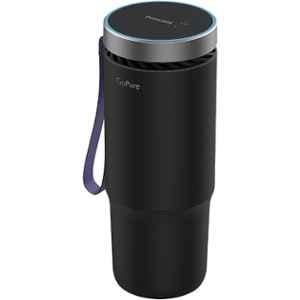 Philips Gopure GP5611 5.5W Black Cup Holder Car Air Purifier with HEPA Filter