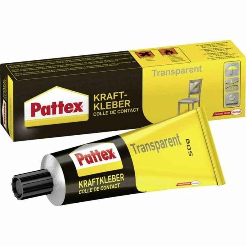 Pattex Contact Adhesive, 177379, 50 GM, Transparent, 12 Pcs/Pack