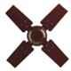 Bajaj Maxima 66W Brown Ceiling Fan, Sweep: 600 mm, 250275