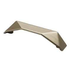 RAB 96mm Zinc Satin Finish Drawer Pull Handle, N1110 (Pack of 2)