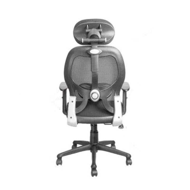 Official Comfort MARVEL-HB High Back Black Hydraulic Office Chair with Adjustable Handle, 1018
