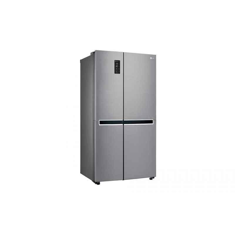 LG 687 Litre Frost Free Side-by-Side Refrigerator, GC-B247SLUV