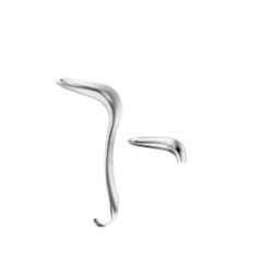 Alis 75x30mm Kristeller Lower Blade No.2, AL-GEN-110-02