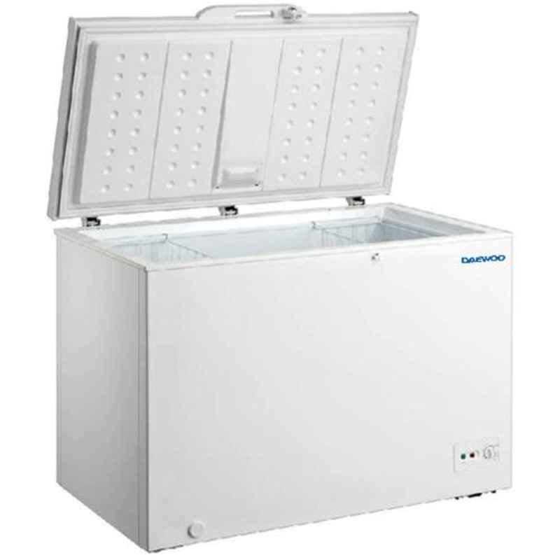 Daewoo DW-DCF-384W 295L White Chest Freezer