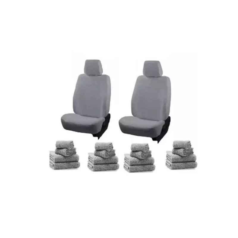 Oscar Grey Aut-Sn-4425 Towel 1 Pcs\\Set Tata Sumo Car Seat Cover