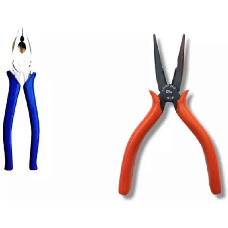 Sky Blue 2 Pcs 7.8 inch Groove Plier Combo, SBE_PLIER_COMBO_MOD_00130