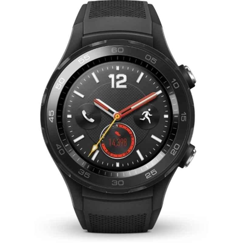 Huawei Smart Watch 2 Sport Black Smart Watch, HUW-WATCH2-SPORT-BLK