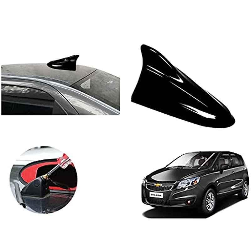 Auto Pearl ABS Black Universal Replacement Shark Fin Car Roof Antenna For Chevrolet Uva
