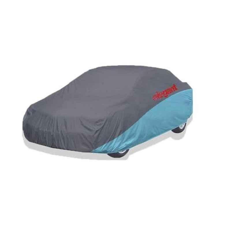 Elegant Grey & Blue Water Resistant Car Body Cover for Honda Accord