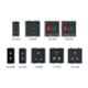 Anchor Roma Classic 20A Black Motor Starter Switch, 20427MB, (Pack of 10)