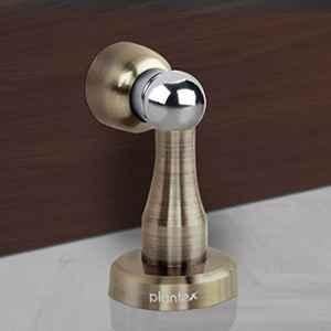 Plantex Stainless Steel Antique Brass Heavy Duty  Magnetic Main Door Stopper for Home, Office & Hotel