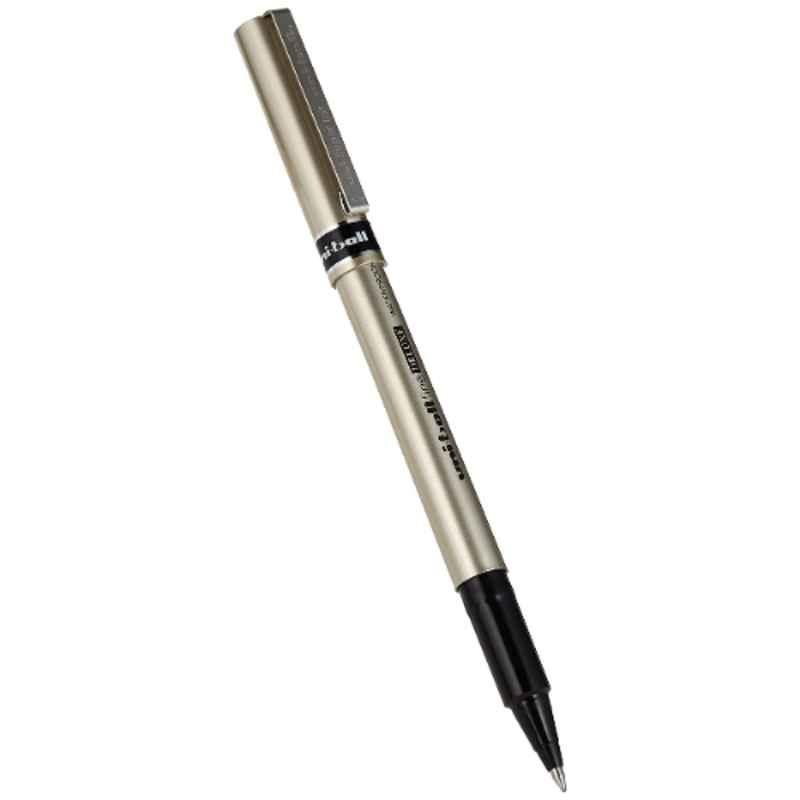 Mitsubishi Uniball Fine Deluxe 0.7mm Black Roller Pen, MI-UB177-01BK