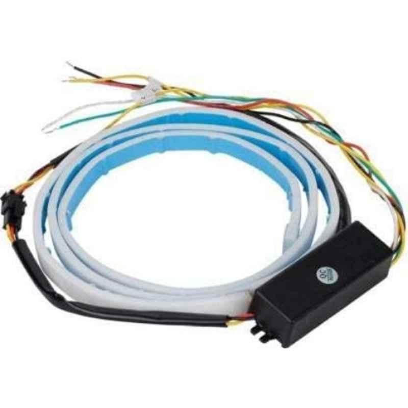 Kozdiko 12V Plastic Multicolour Streamer Brake Tail & Turn Signal LED Strip Light for Maruti Suzuki Ertiga 2019