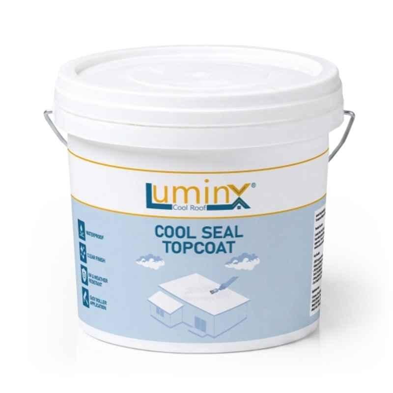 LuminX 4 Litre Cool Seal Topcoat Transparent Waterproof Coating for Roof, Walls & Wood