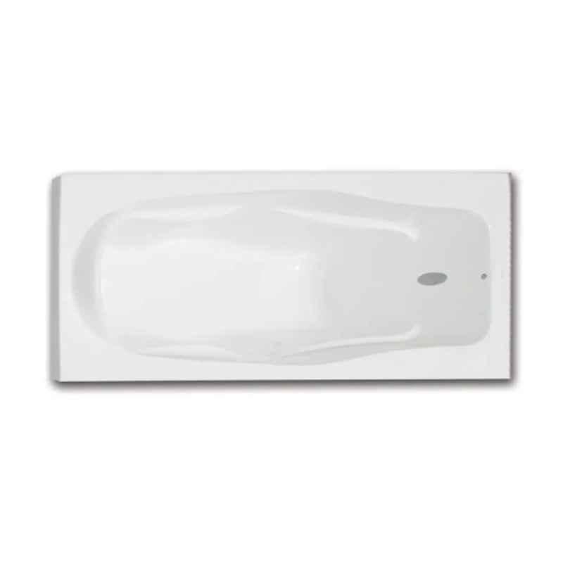 Milano 160x70x38cm Acrylic Bathtub, 140400400073