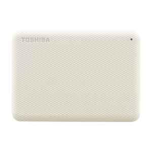 Toshiba Canvio Advance 4TB White Portable External Hard Drive, HDTCA40AW3CA