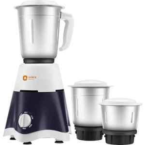 Orient Blaze Plus 500W Plastic Purple & White Mixer Grinder with 3 Jars, MGBLP50P3