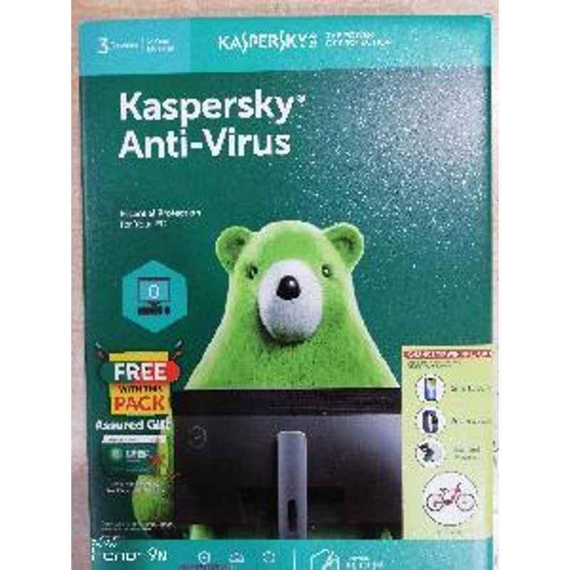 Kaspersky Anti Virus 3pc 1year Software