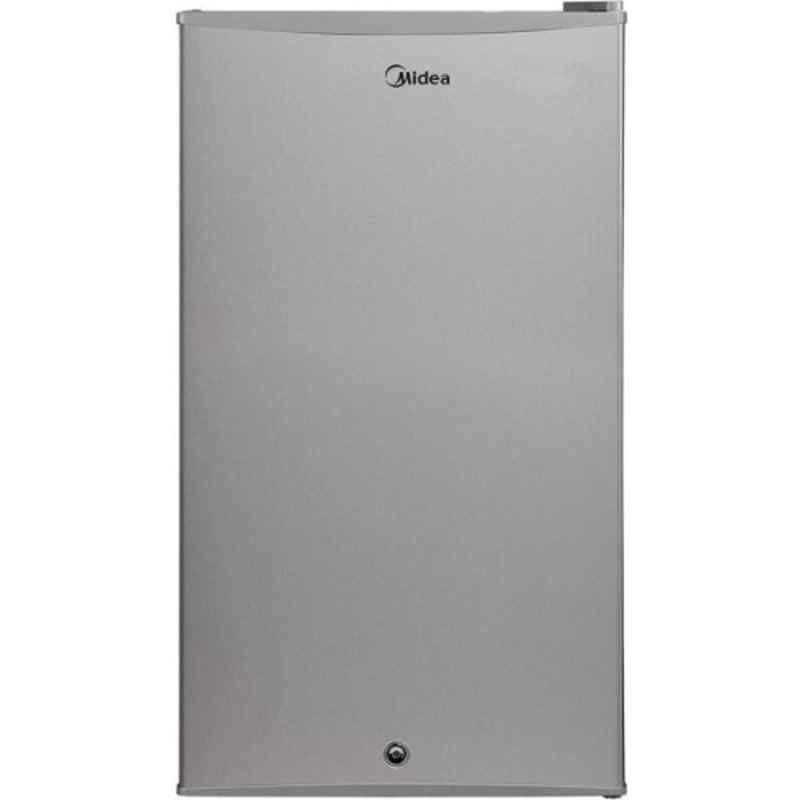 Midea 120L Silver Single Door Refrigerator, HS121LNS