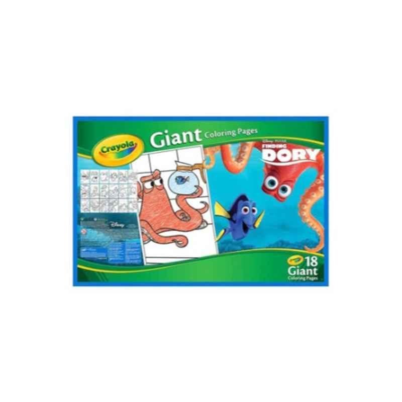 Crayola Green & Blue Finding Dory Giant Coloring Pages