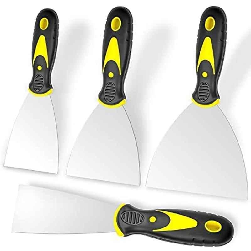 Abbasali 4Pcs Stainless Steel Spackle Knife Set