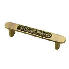 RAB 96mm Zinc Antique Wardrobe Pull Handle, 7010 (Pack of 2)