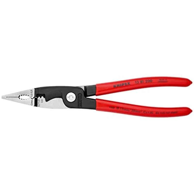 Knipex Pliers For Electrical Installation (200 mm) 13 81 200 Sb (Self-Service Card/Blister)