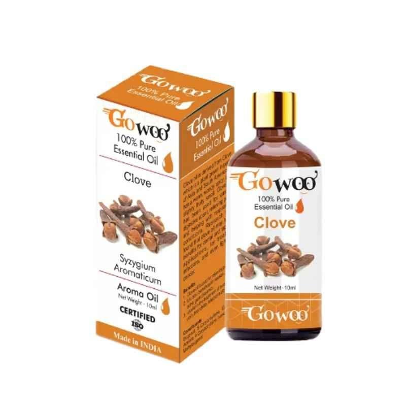 GoWoo 10ml Therapeutic Grade Clove Bud Pure & Virgin Oil, GoWoo-P-16