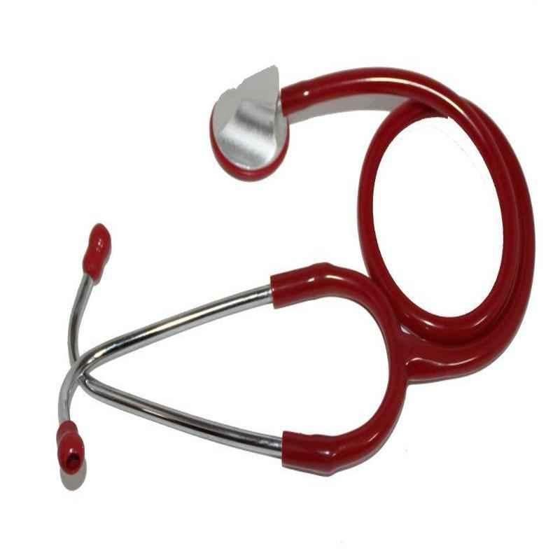 Vkare V-Neuvo Red Single Head Premium Stethoscope, VKB0059