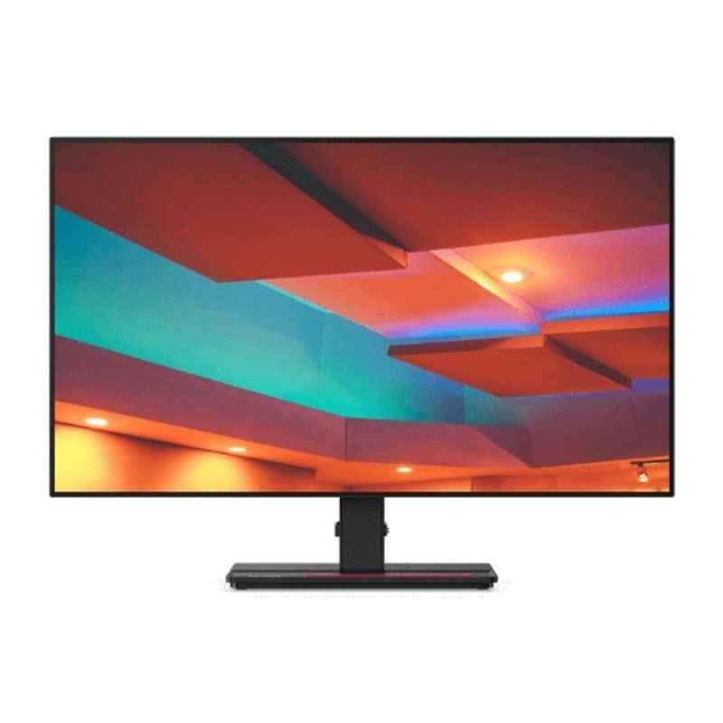 Lenovo ThinkVision P27H-30 27 inch Black IPS Monitor, 63A1GAT1UK