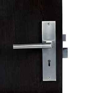 Handle Waala MG303 60mm Stainless Steel Silver 6 Lever Heavy Duty Mortise Door Lock Set