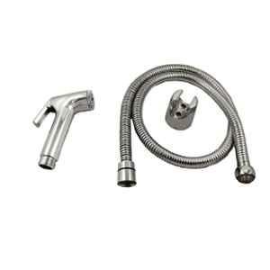 Elegant Casa Conti 1815 ABS Health Faucet with Wall Hook & 1.5m Stainless Steel Chrome Finish Hose
