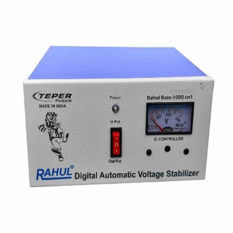 Rahul Base 1000CN1 140-280V 1kVA Single Phase Automatic Voltage Stabilizer