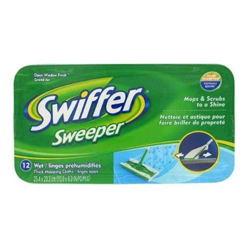 Swiffer 12 Pcs Wet Sweeper Mopping Refills Set, 35154