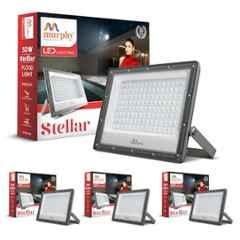 Murphy Stellar 50W 6500K Aluminium Cool White LED Flood Light for Outdoor (Pack of 4)