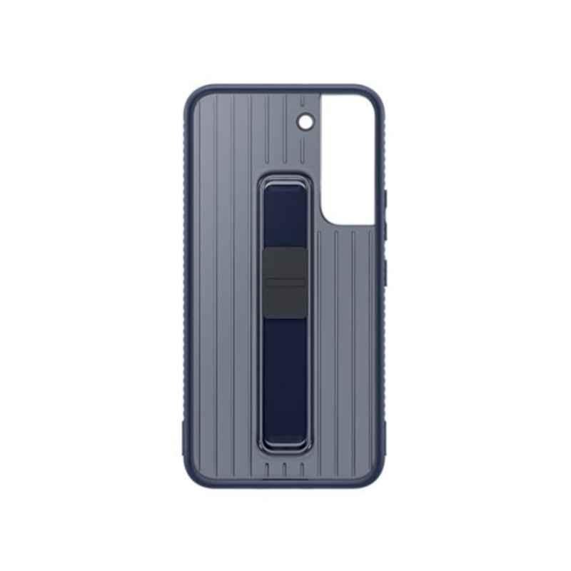 Samsung S22 Blue Protective Standing Cover Case, EF-RS901