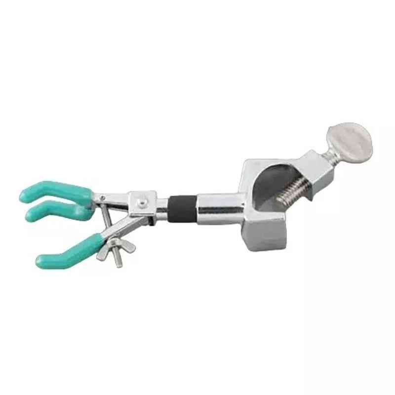 Lab Plus Single Adjust Clamp with Fixed Lab Stand Head Clamp Holder, LP-6040