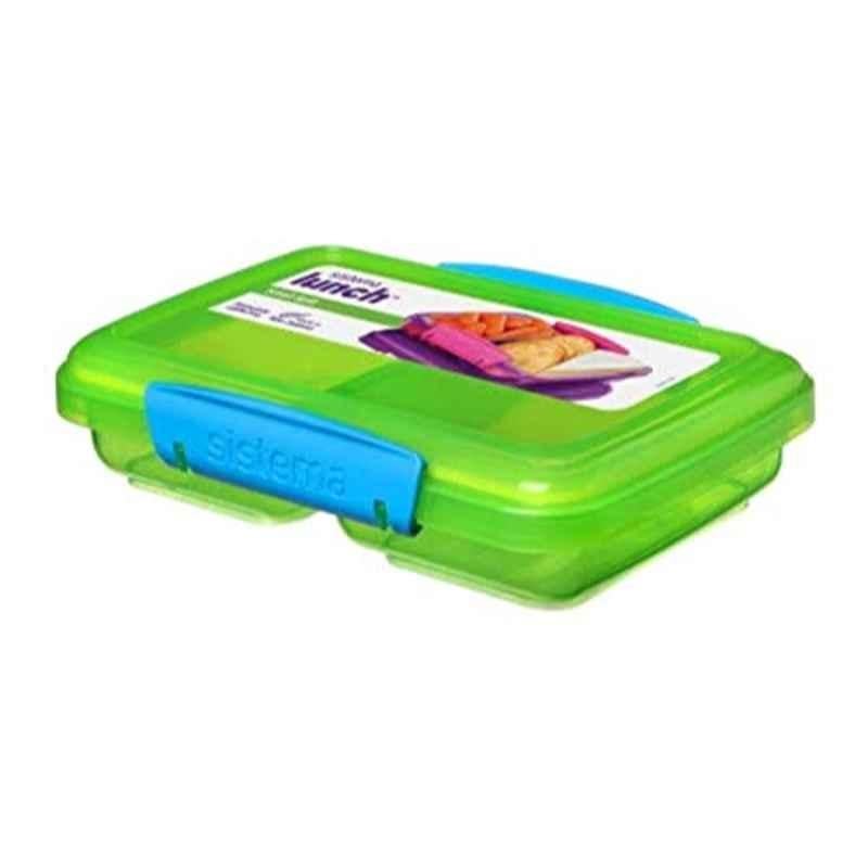 Sistema 350ml Plastic Green Lunch Box