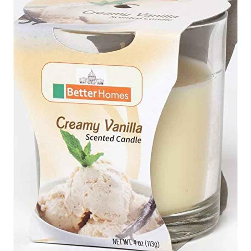 Better Homes 4Oz Creamy Vanilla Wax Candle
