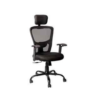 Valley Green Jaaz Nylon Black High Back Ergonomic Office Chair