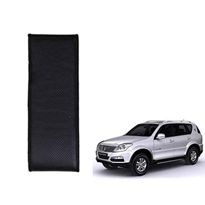 Kozdiko Black Car Steering Cover for Mahindra Rexton