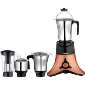 Khaitan Orfin Hilux KO 277 NA 850W Plastic Black & Copper Mixer Grinder with 4 Jar