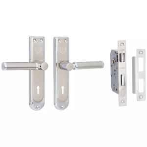 Harrison Ciaz 70mm White Metal Antique Finish Mortise Handle Set, 67865