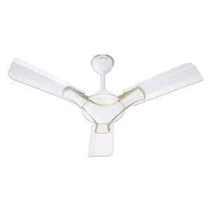 Activa Corolla 50W 390rpm 3 Blade Pearl Ivory Ceiling Fan with 2 Years Warranty Sweep: 900 mm