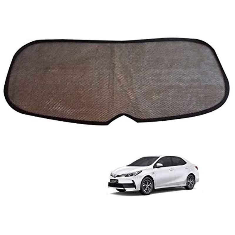 Kozdiko Mesh Black Rear Window Sunshade Car Diggy Curtain for Toyota Corolla Altis