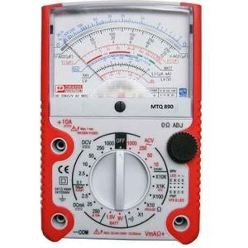 MetroQ MTQ 890 10-1000V AC Analog Multimeter