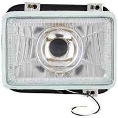 Uno Minda LHS Hard Coated Lens Headlight with DRL for Mahindra Bolero T1, HL-5548AMD